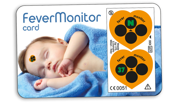 Термометр для постоянного мониторинга температуры тела  детей